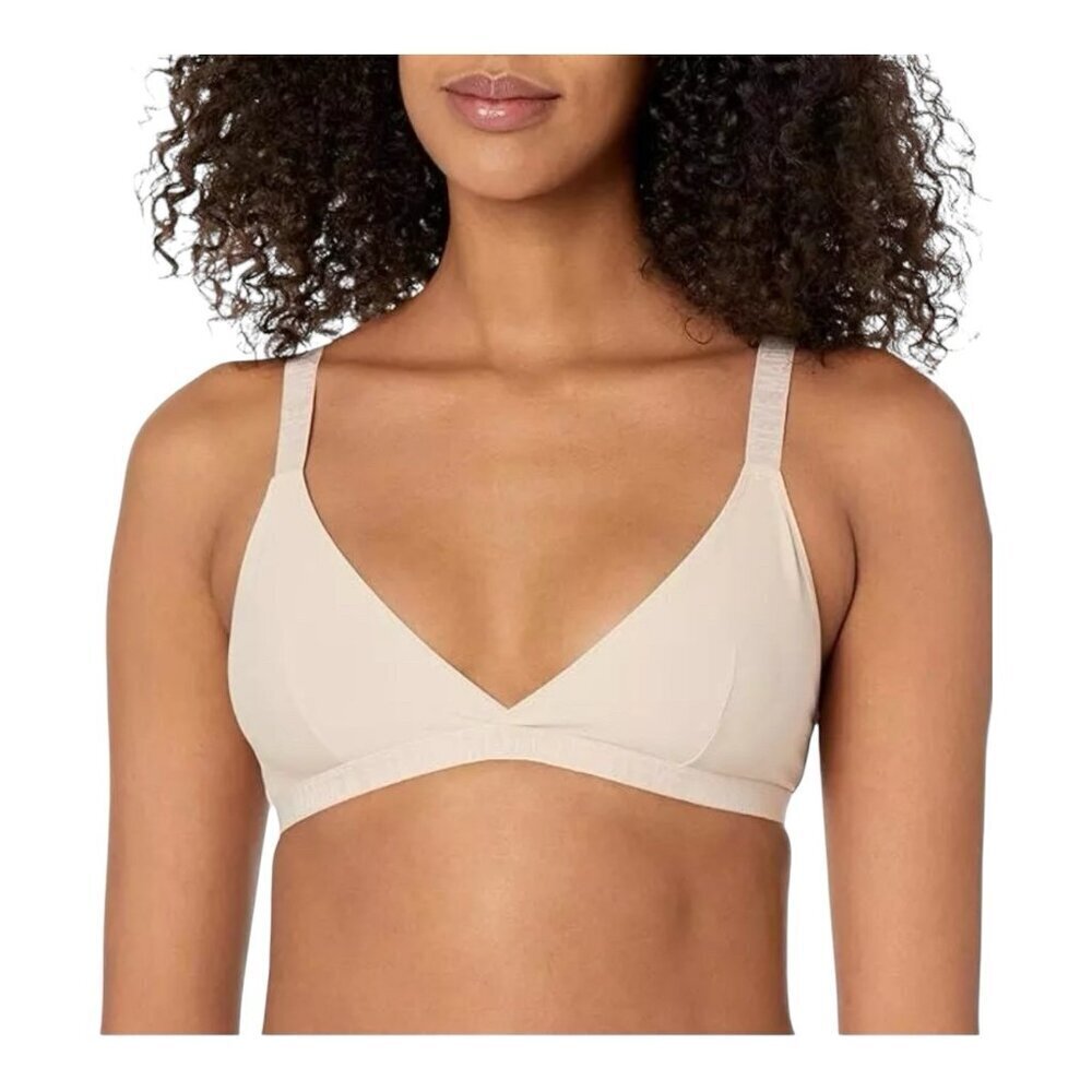 Steve Madden Women's Triangle X-Back Lounge Bra SM12151 Rose Dust Size XL NWT
